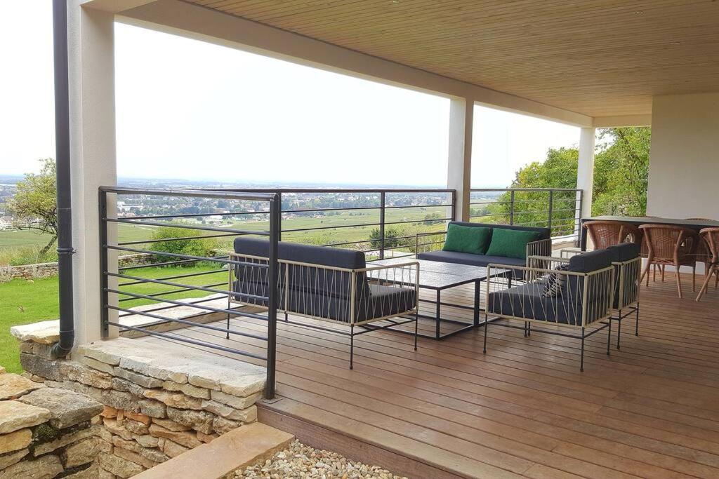 La Maison De L'Ecu : Charme Et Vue Incroyable 博讷 外观 照片